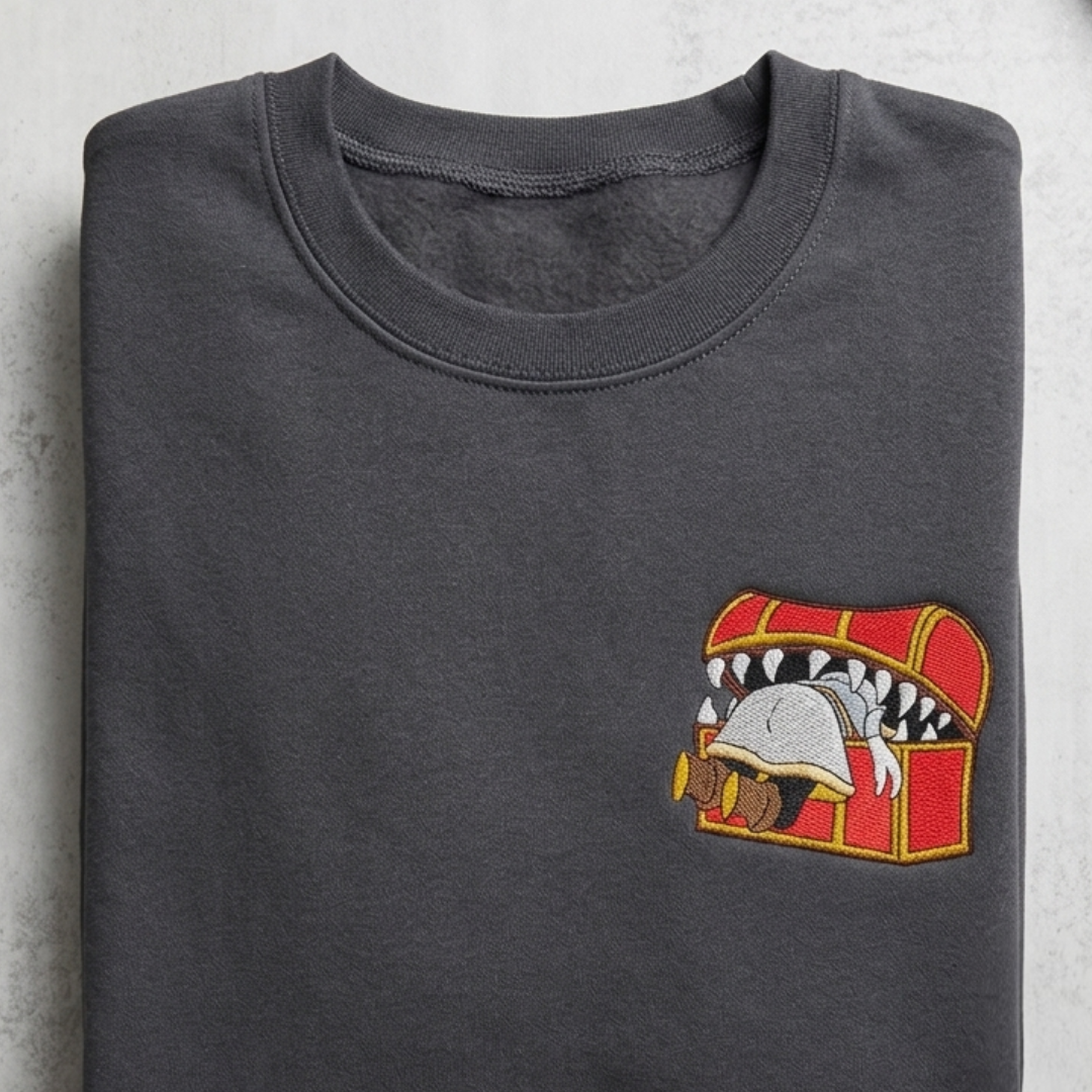 Frieren Mimic | Embroidered Sweater