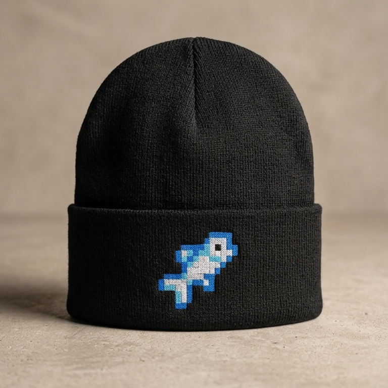 "Stardew Fish" | Embroidered Toque