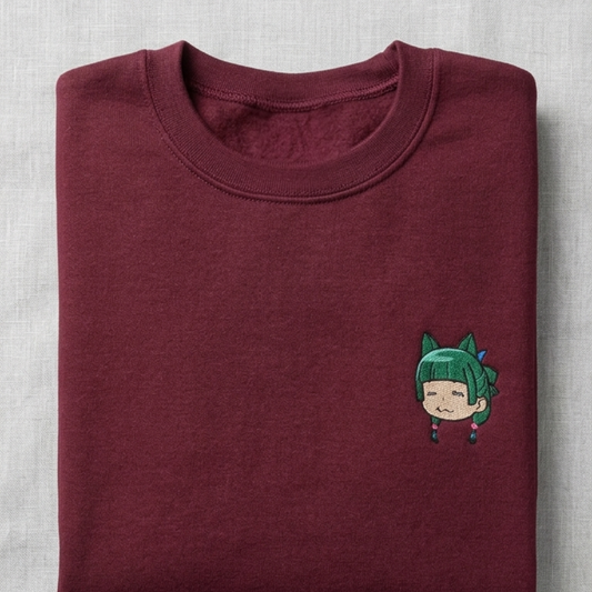 Derpy Maomao | Embroidered Sweater