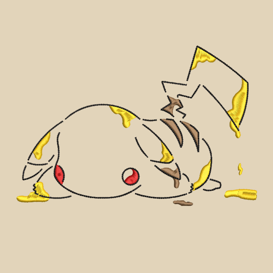 PKMN | Drip "Pikachu" | Embroidered Sweater