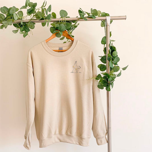 Drip Pocket "Mimikyu" | Embroidered Sweater