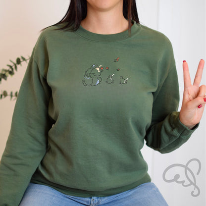 Drip "Totoro Trail" | Embroidered Sweater