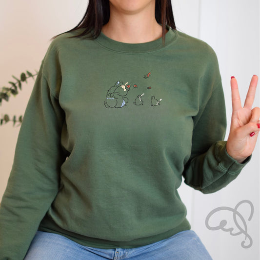 Drip "Totoro Trail" | Embroidered Sweater