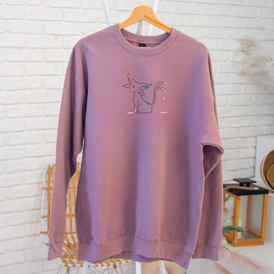 Drip "Espeon" | Embroidered Sweater