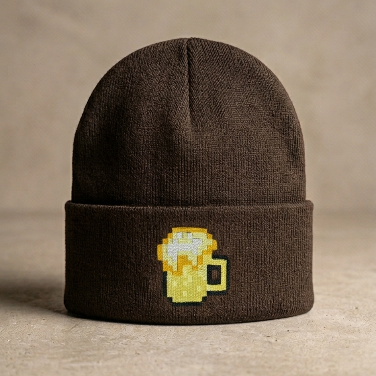"Stardew Beer" | Embroidered Toque