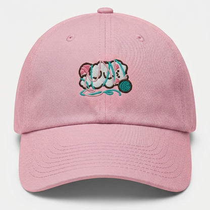 "Too Much Yarn" | Embroidered Cap