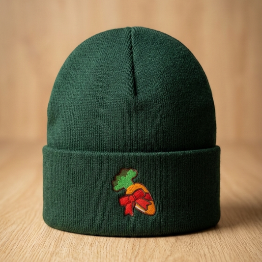 "Carrot" | Embroidered Toque