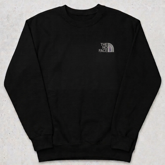 The No Face | Embroidered Sweater