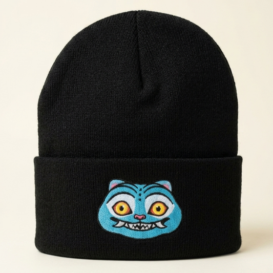 "Derpy Tiger" | Embroidered Toque
