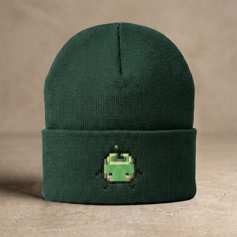 "Stardew Forest Spirits" | Embroidered Toque