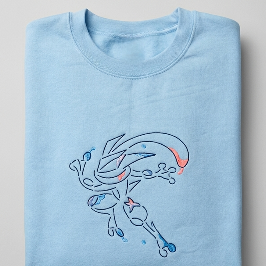 Drip "Greninja" | Embroidered Sweater